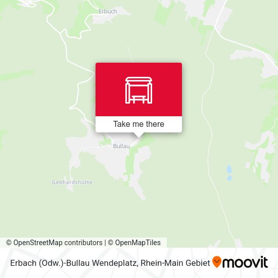 Erbach (Odw.)-Bullau Wendeplatz map