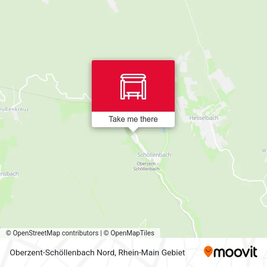 Карта Oberzent-Schöllenbach Nord