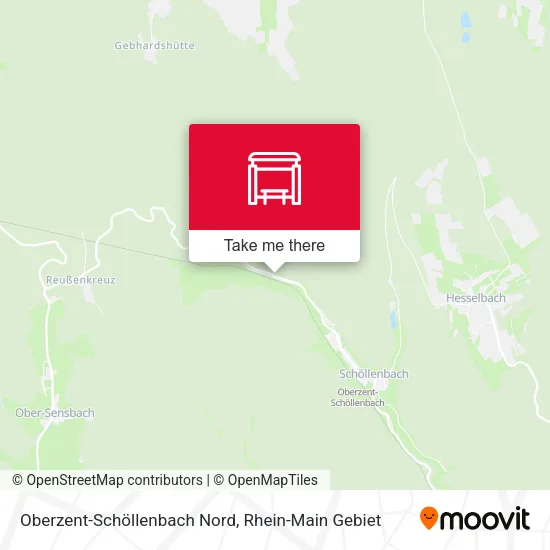 Карта Oberzent-Schöllenbach Nord