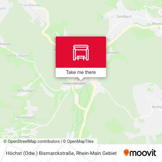 Höchst (Odw.) Bismarckstraße map