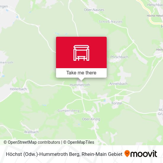 Höchst (Odw.)-Hummetroth Berg map