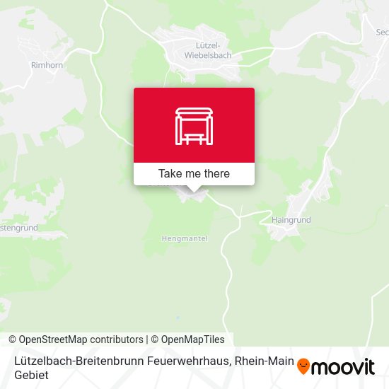 Lützelbach-Breitenbrunn Feuerwehrhaus map