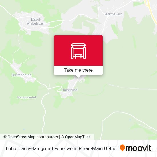 Lützelbach-Haingrund Feuerwehr map