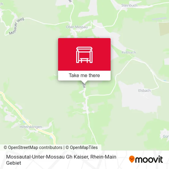 Карта Mossautal-Unter-Mossau Gh Kaiser