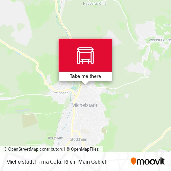 Карта Michelstadt Firma Cofa