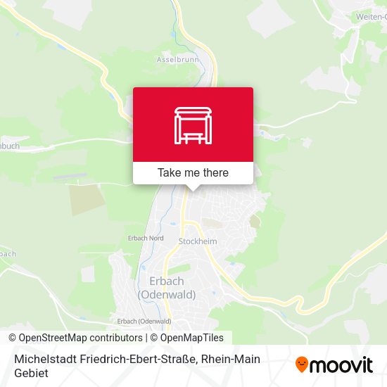 Michelstadt Friedrich-Ebert-Straße map