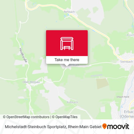 Michelstadt-Steinbuch Sportplatz map