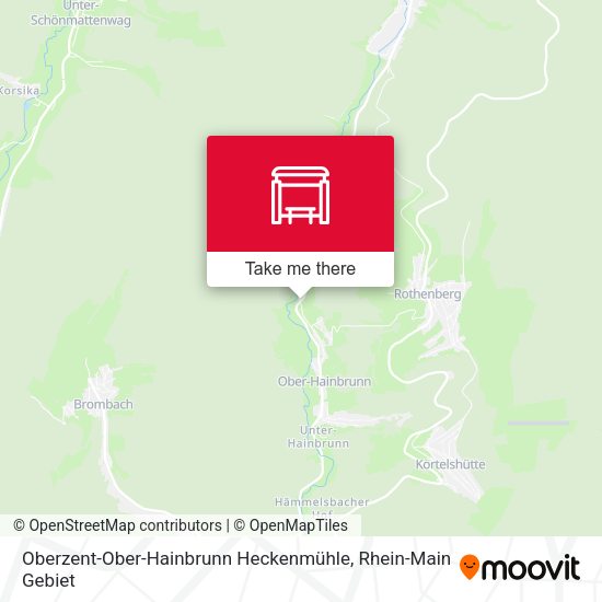 Oberzent-Ober-Hainbrunn Heckenmühle map