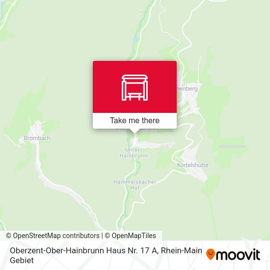 Oberzent-Ober-Hainbrunn Haus Nr. 17 A map
