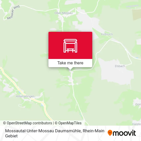 Карта Mossautal-Unter-Mossau Daumsmühle
