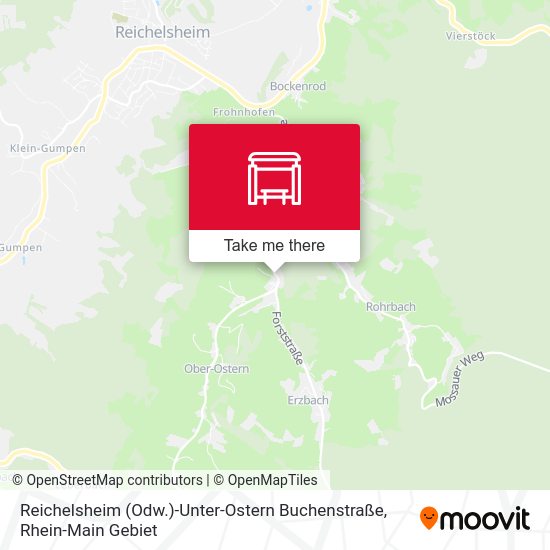 Reichelsheim (Odw.)-Unter-Ostern Buchenstraße map