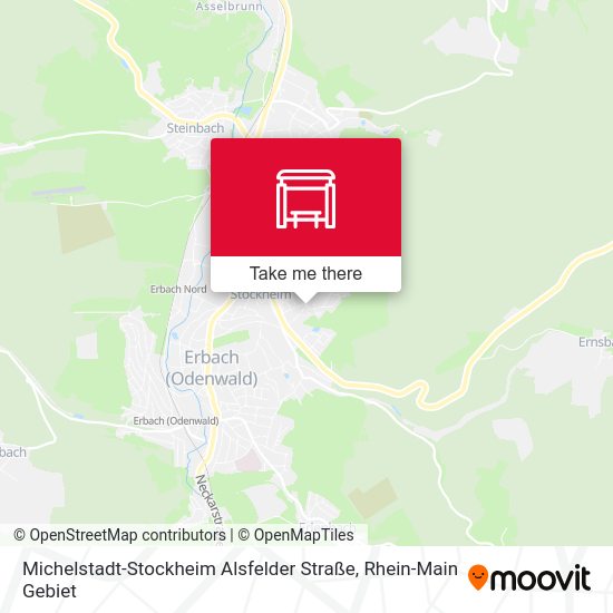 Michelstadt-Stockheim Alsfelder Straße map