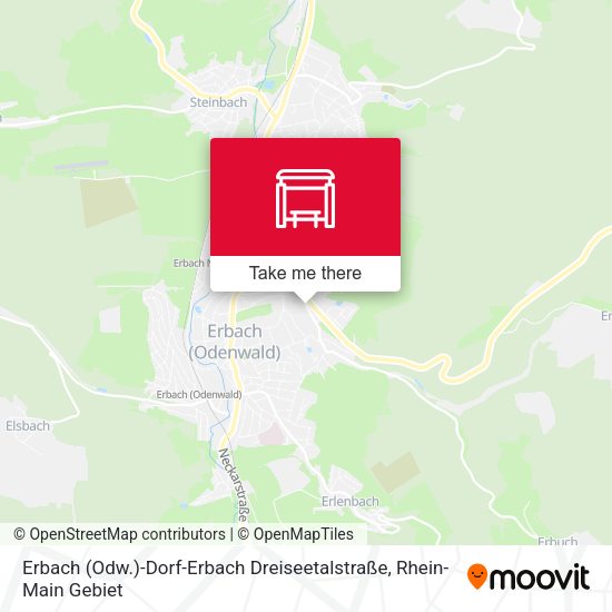 Erbach (Odw.)-Dorf-Erbach Dreiseetalstraße map