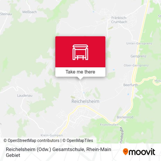 Reichelsheim (Odw.) Gesamtschule map