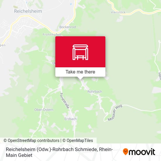 Reichelsheim (Odw.)-Rohrbach Schmiede map