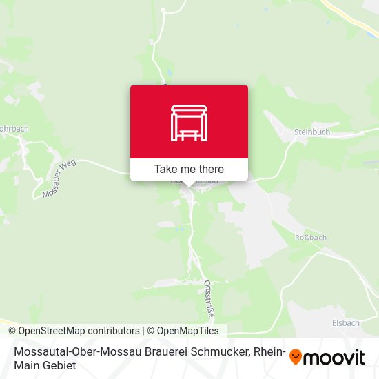 Mossautal-Ober-Mossau Brauerei Schmucker map