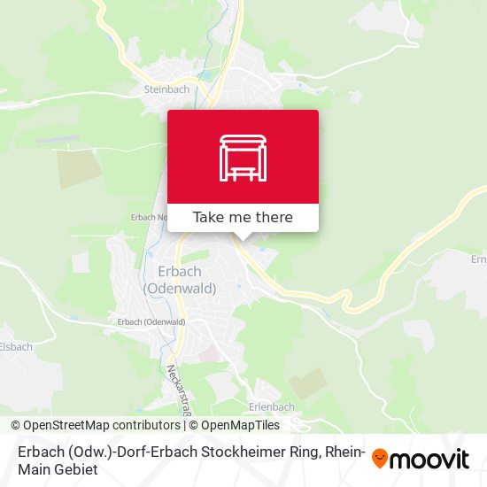 Erbach (Odw.)-Dorf-Erbach Stockheimer Ring map