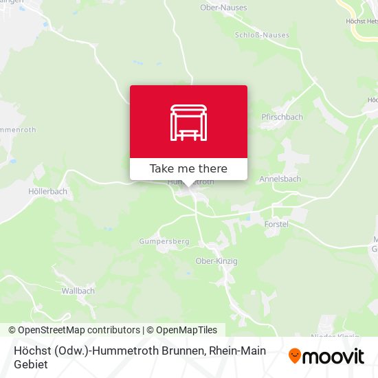 Höchst (Odw.)-Hummetroth Brunnen map