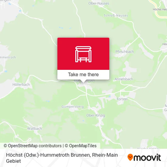 Карта Höchst (Odw.)-Hummetroth Brunnen