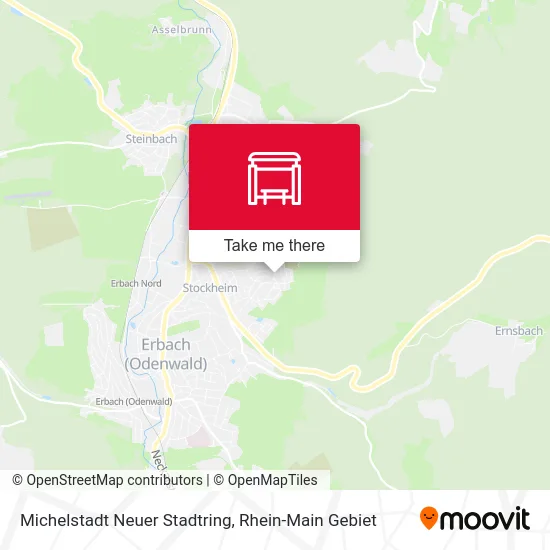 Карта Michelstadt Neuer Stadtring