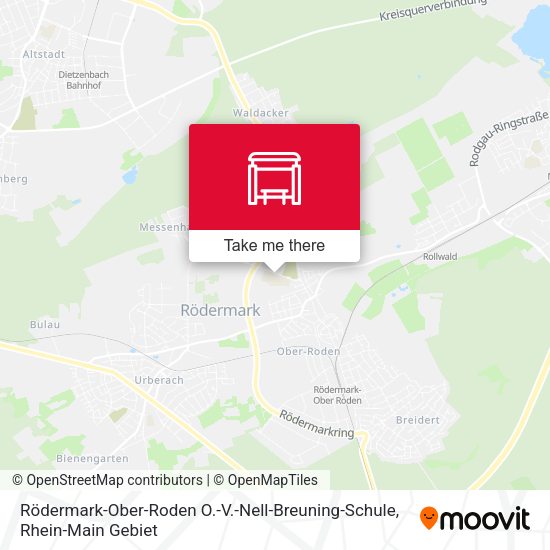 Карта Rödermark-Ober-Roden O.-V.-Nell-Breuning-Schule