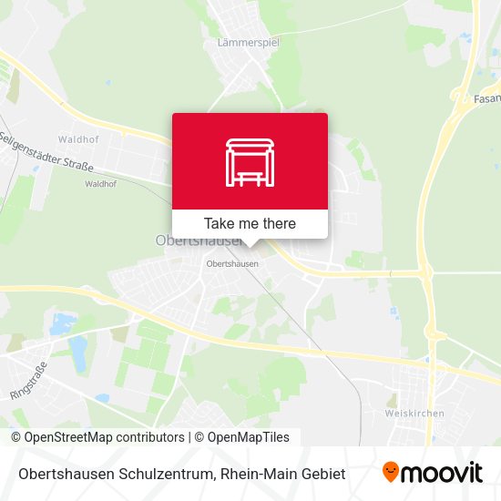 Obertshausen Schulzentrum map