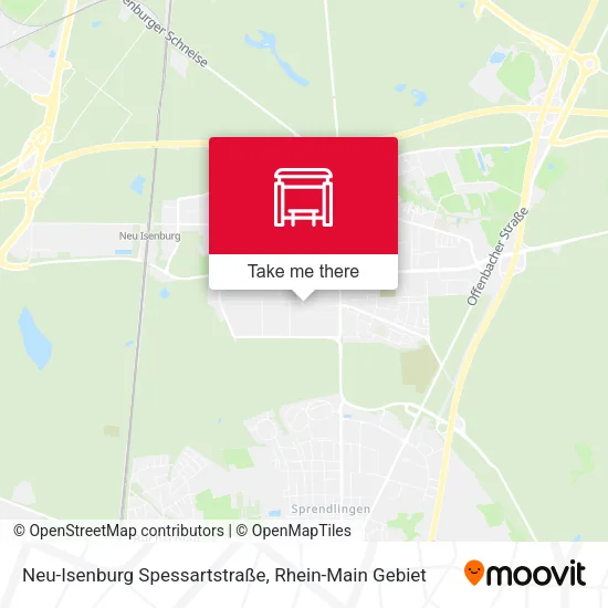 Карта Neu-Isenburg Spessartstraße