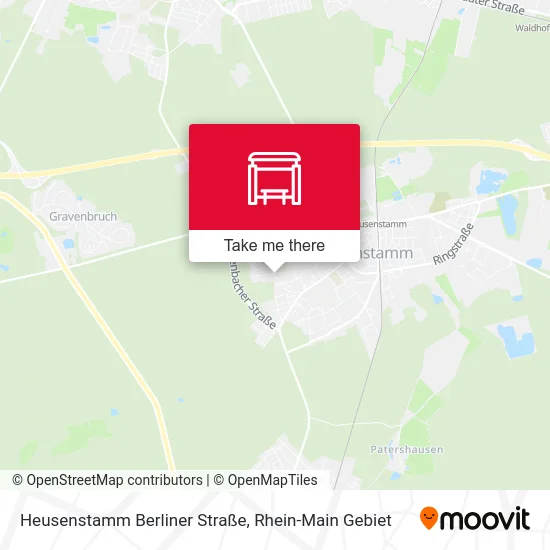 Карта Heusenstamm Berliner Straße