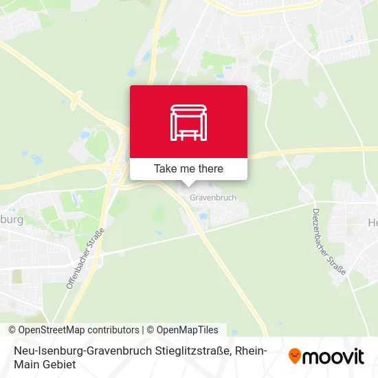 Карта Neu-Isenburg-Gravenbruch Stieglitzstraße