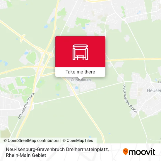Карта Neu-Isenburg-Gravenbruch Dreiherrnsteinplatz