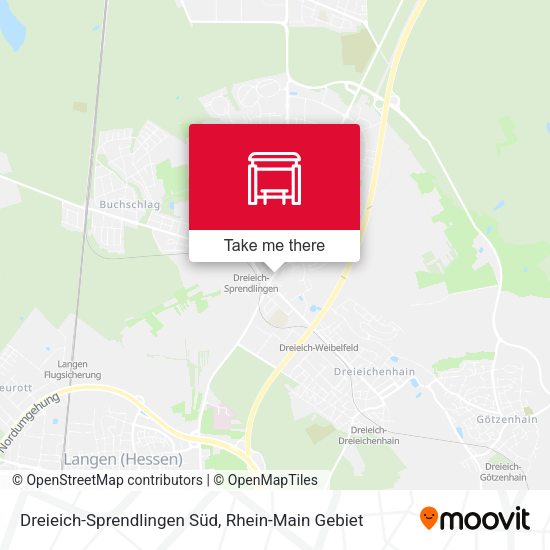 Dreieich-Sprendlingen Süd map