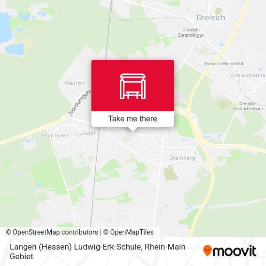 Langen (Hessen) Ludwig-Erk-Schule map