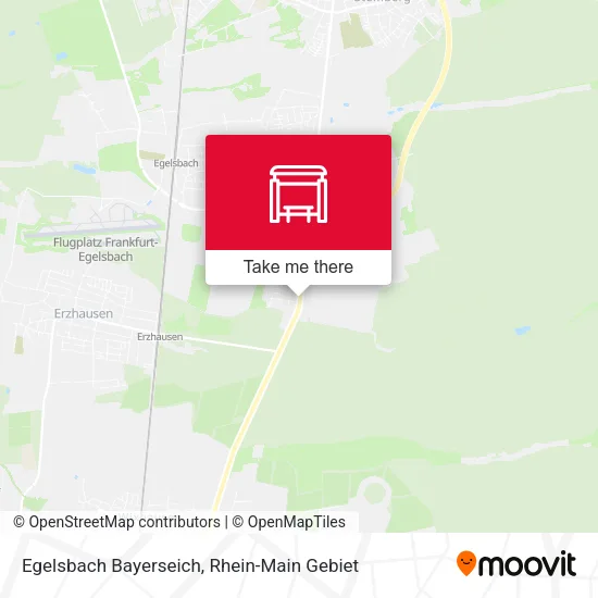 Карта Egelsbach Bayerseich