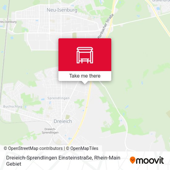 Dreieich-Sprendlingen Einsteinstraße map