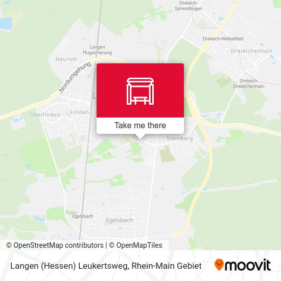 Langen (Hessen) Leukertsweg map