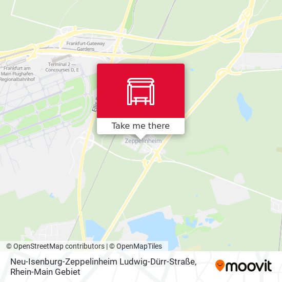 Карта Neu-Isenburg-Zeppelinheim Ludwig-Dürr-Straße