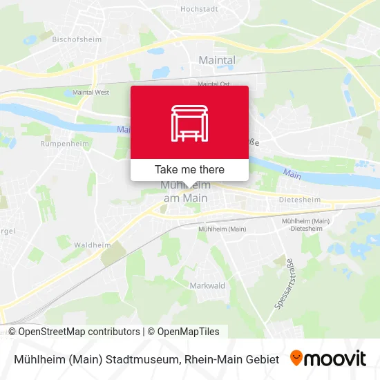 Карта Mühlheim (Main) Stadtmuseum