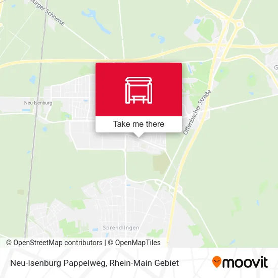 Карта Neu-Isenburg Pappelweg