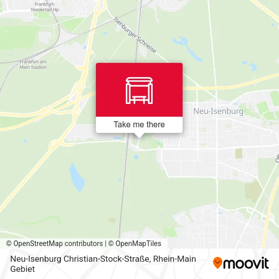 Карта Neu-Isenburg Christian-Stock-Straße
