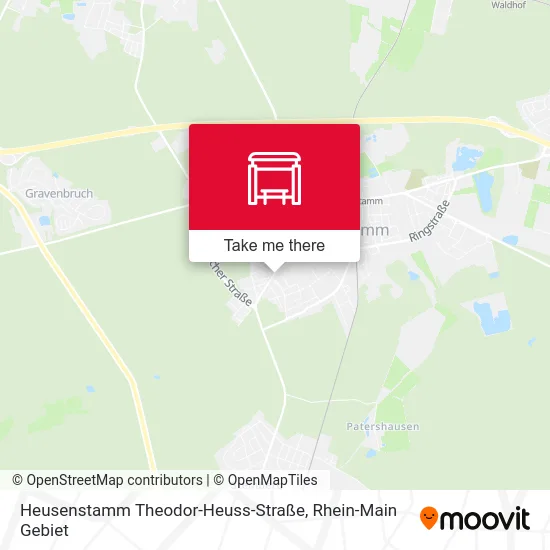 Карта Heusenstamm Theodor-Heuss-Straße