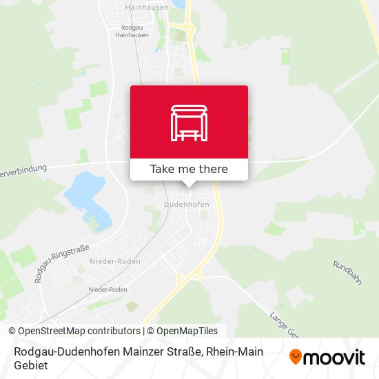 Rodgau-Dudenhofen Mainzer Straße map