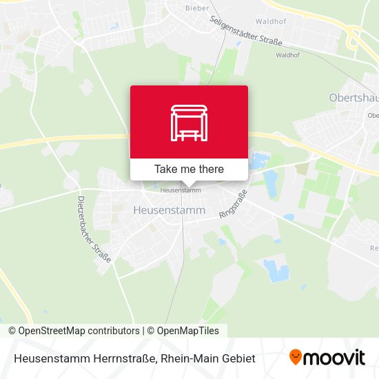 Карта Heusenstamm Herrnstraße