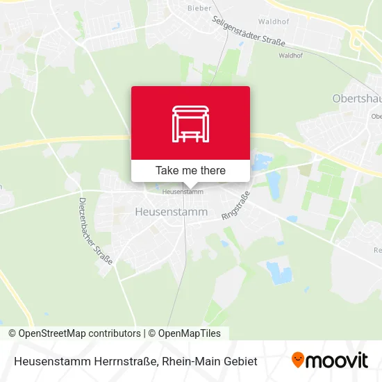 Карта Heusenstamm Herrnstraße