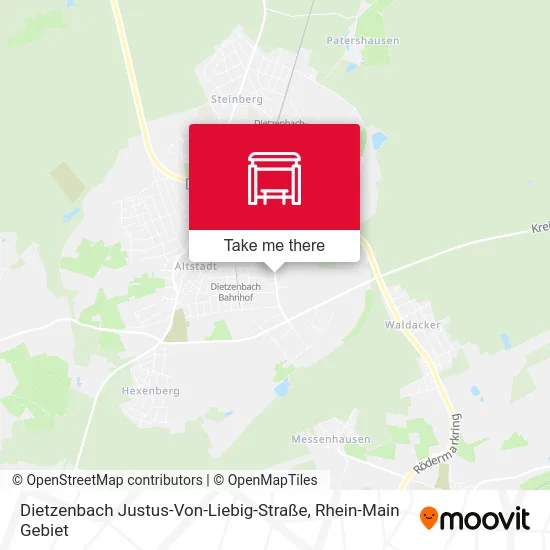 Карта Dietzenbach Justus-Von-Liebig-Straße