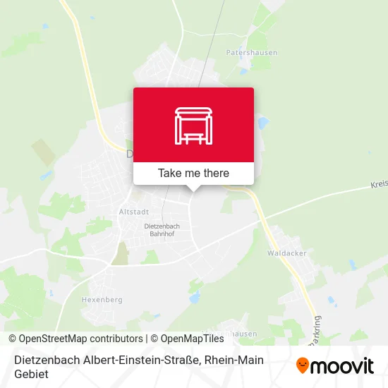 Карта Dietzenbach Albert-Einstein-Straße