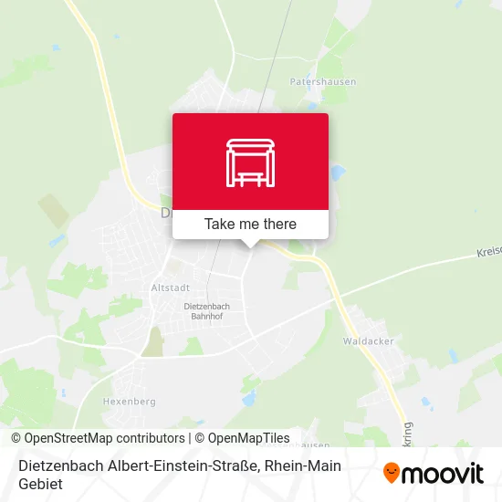 Карта Dietzenbach Albert-Einstein-Straße
