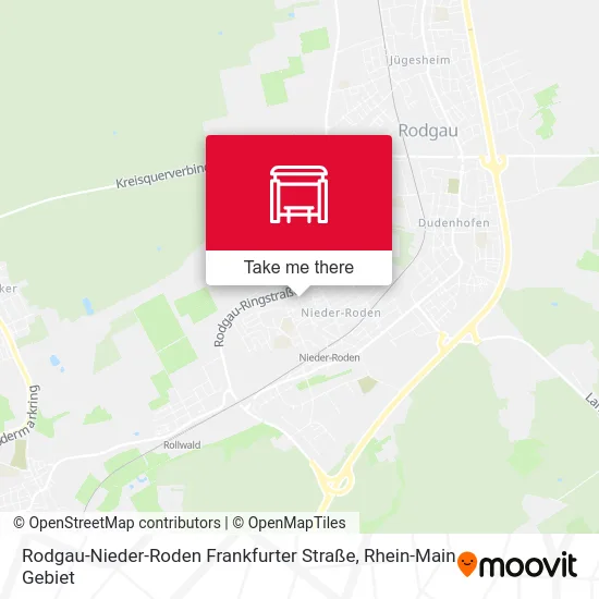 Карта Rodgau-Nieder-Roden Frankfurter Straße