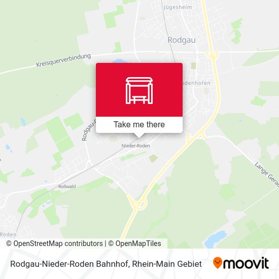 Карта Rodgau-Nieder-Roden Bahnhof