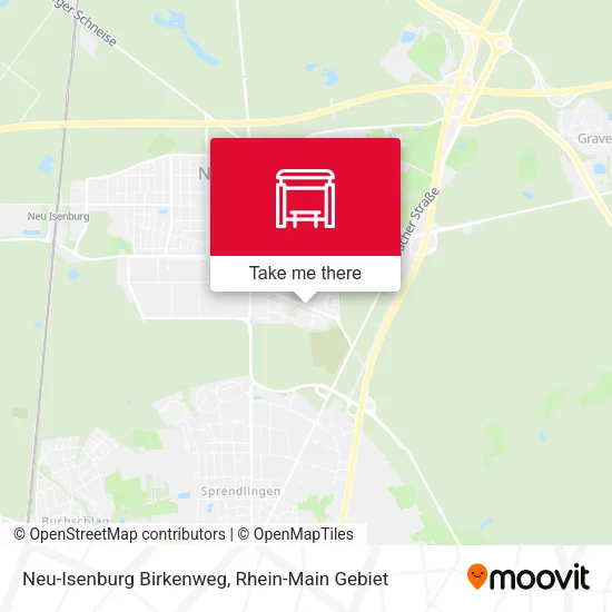 Карта Neu-Isenburg Birkenweg