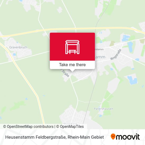 Heusenstamm Feldbergstraße map